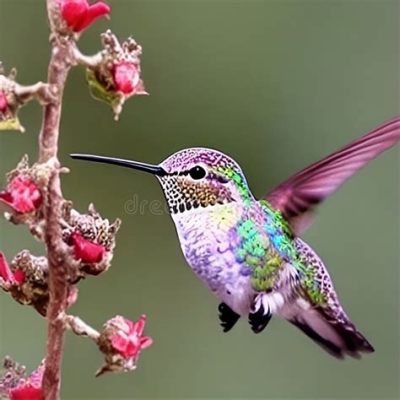  Hummingbird:  A Tiny Gem Sporting Dazzling Feathers That Defy Gravity With Every Buzzing Flight!